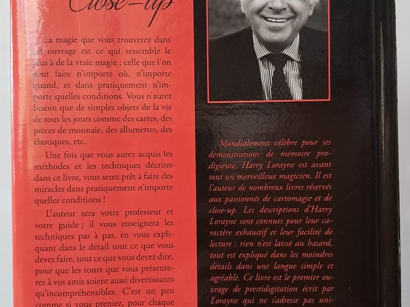 MANUEL DE CLOSE UP de Harry Lorayne