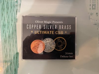 Copper silver brass taille demi-dollar