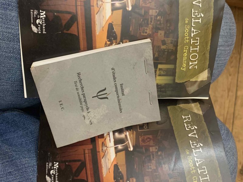 Révélation (book test) - Scott Creasey