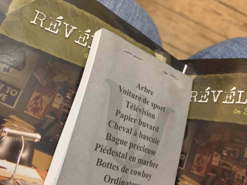 Révélation (book test) - Scott Creasey