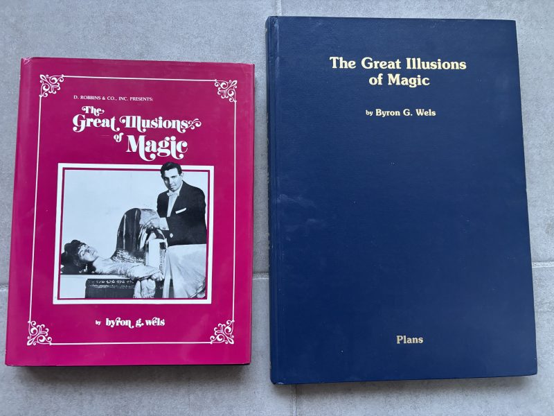 Vends livres/ plans grandes illusions en anglais- RARE