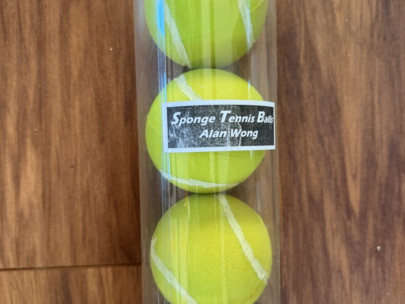 Sponge tennis bowl