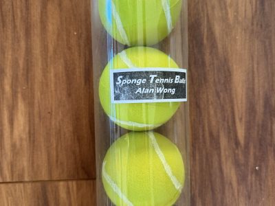 Sponge tennis bowl