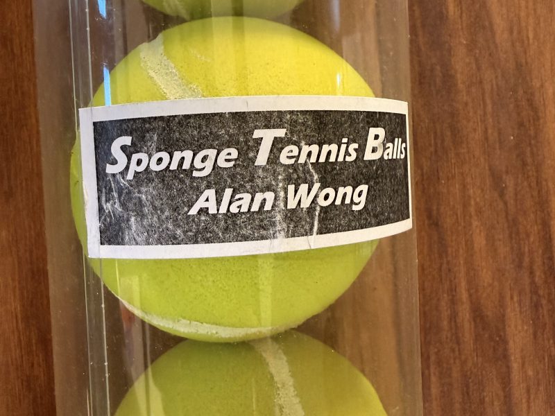 Sponge tennis bowl