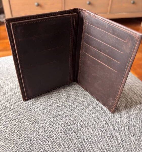 Stealth assassin wallet crazy horse leather edition