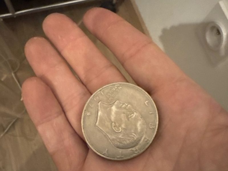 3 in coin (aimantée)