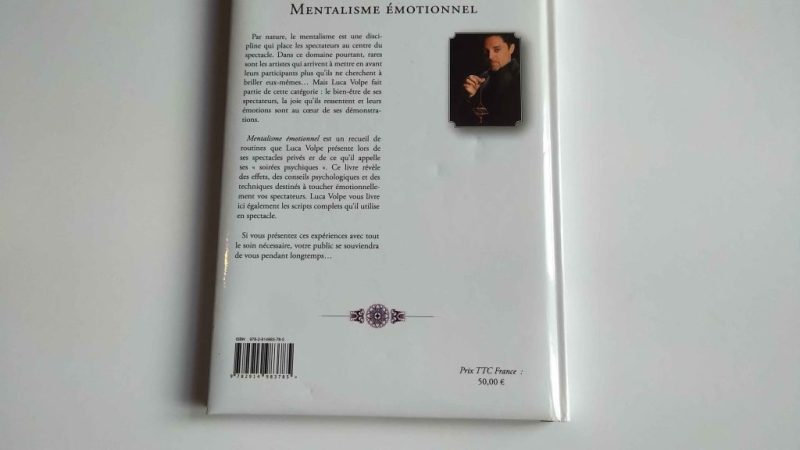 Livre : "Mentalisme émotionnel" ! (Luca Volpe)