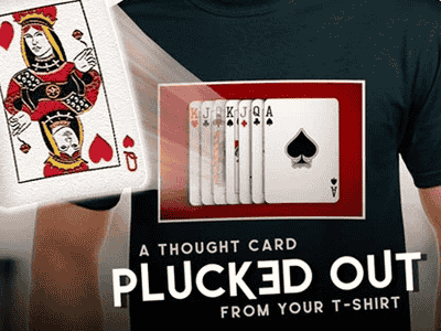 PLUCKED OUT : Effets "hyper visuels de magie" avec votre tee-shirt !